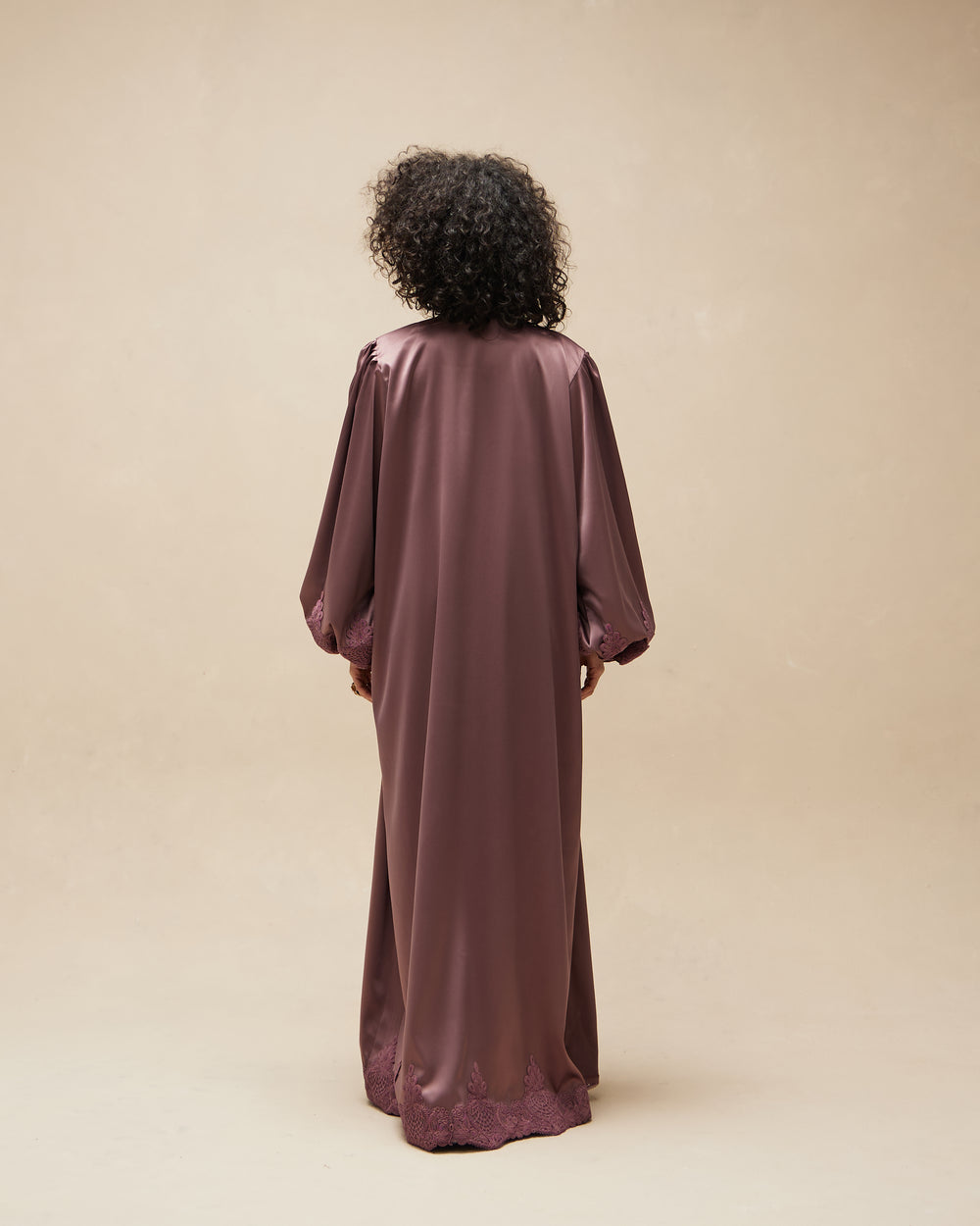 Ensemble Abaya Kanu - Rose
