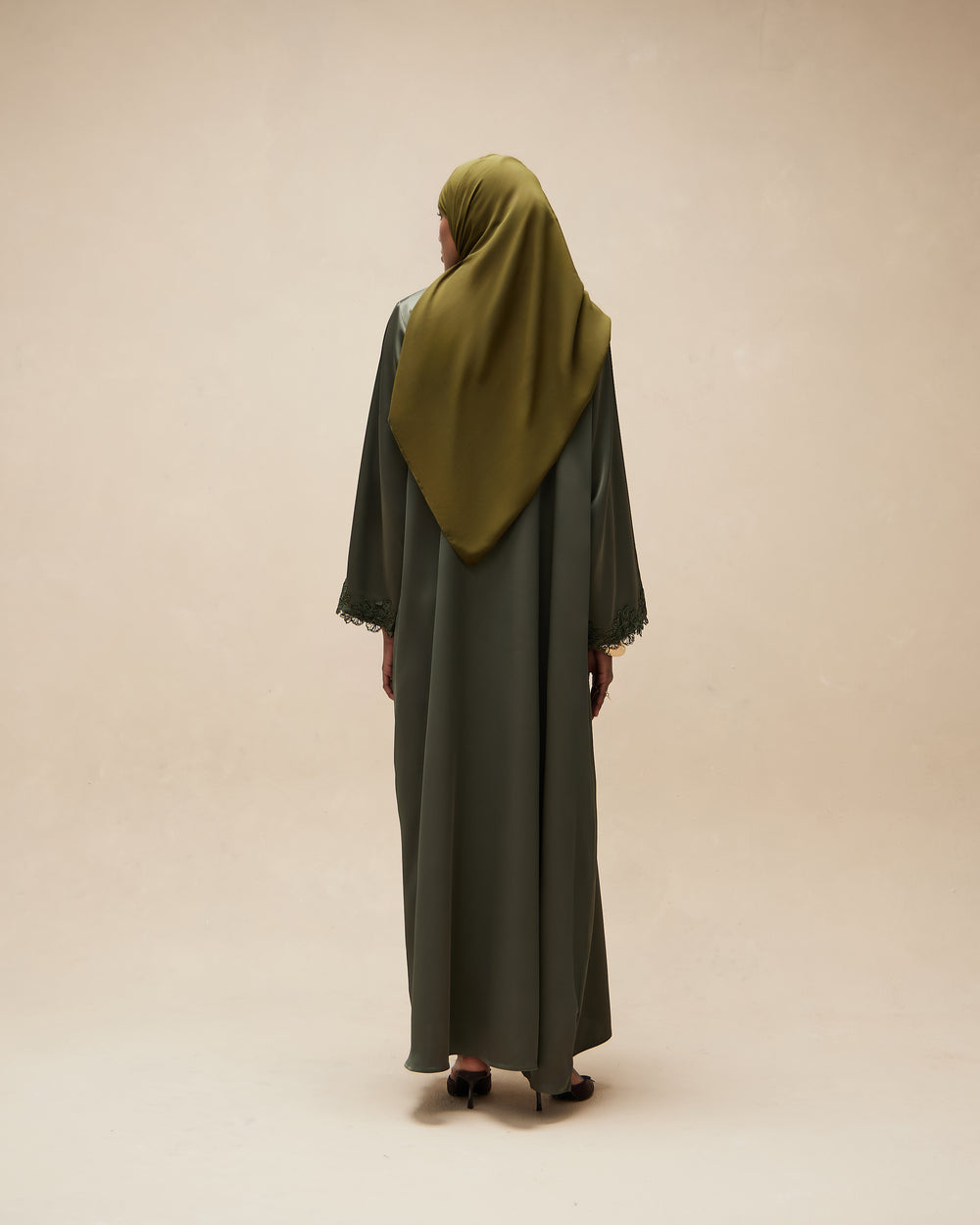 Ensemble Abaya Lafiya - Vert