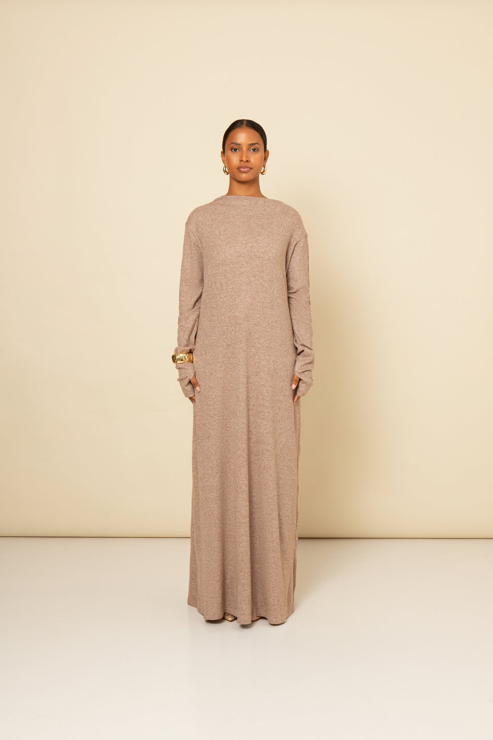Robe Knitted Beige