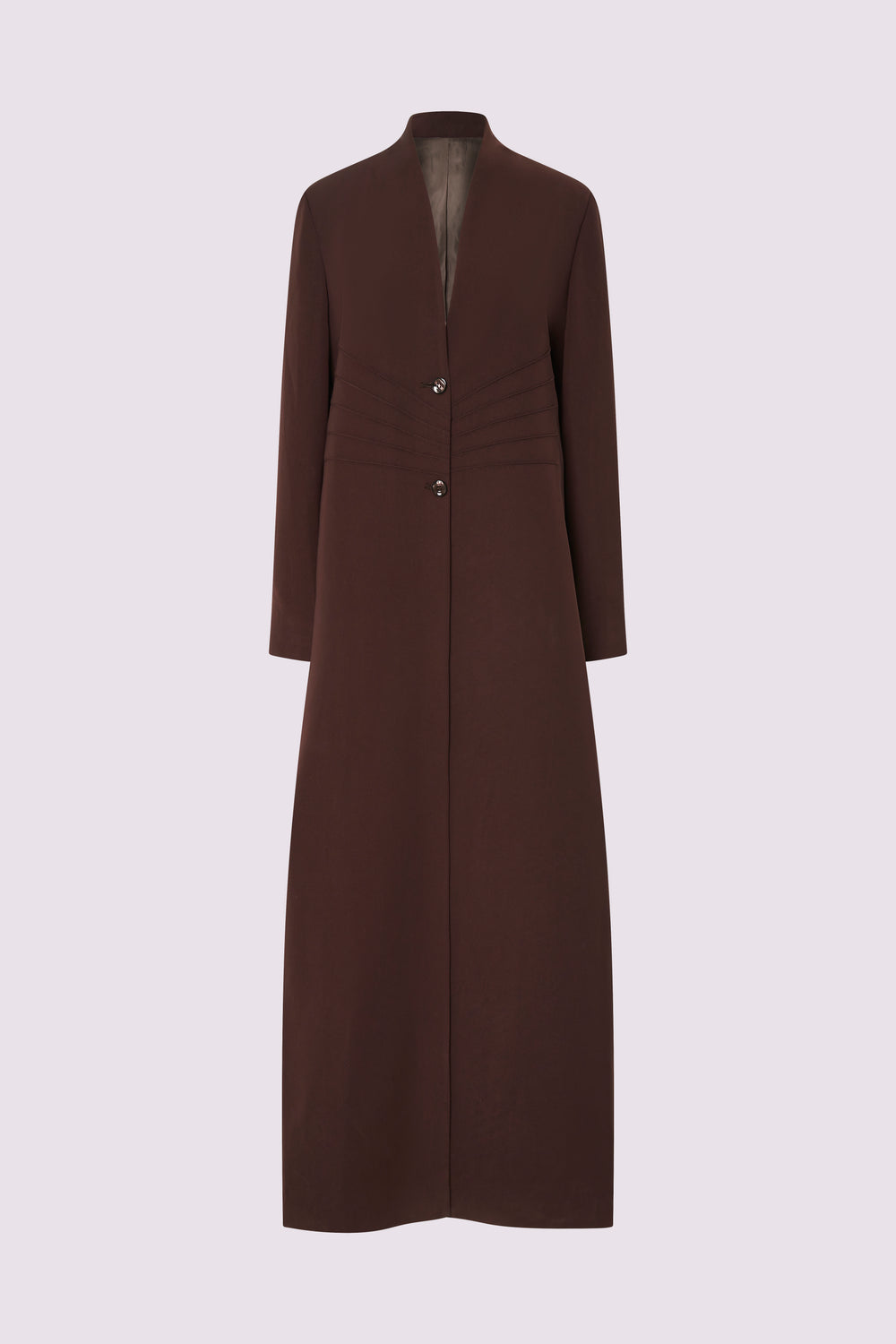Blazer Abaya - Brown