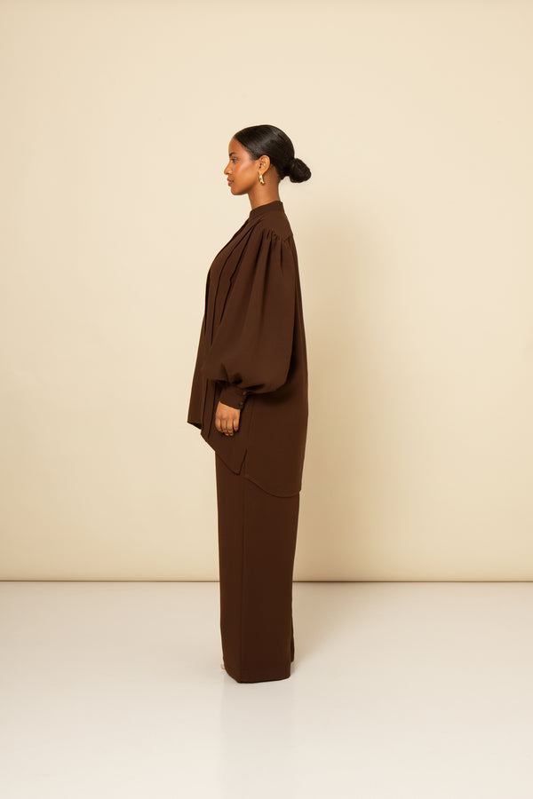 Pantalon Aura Marron