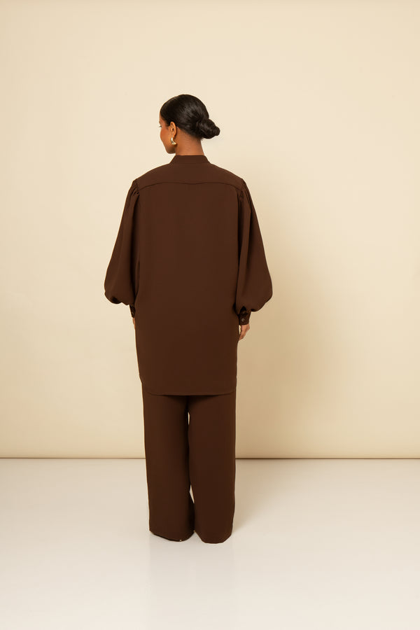 Pantalon Aura Marron