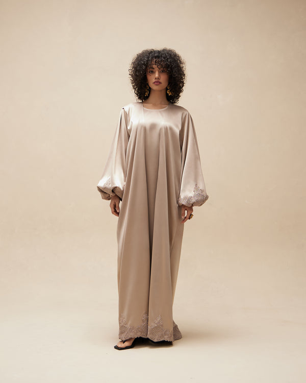 Ensemble Abaya Kanu - Beige