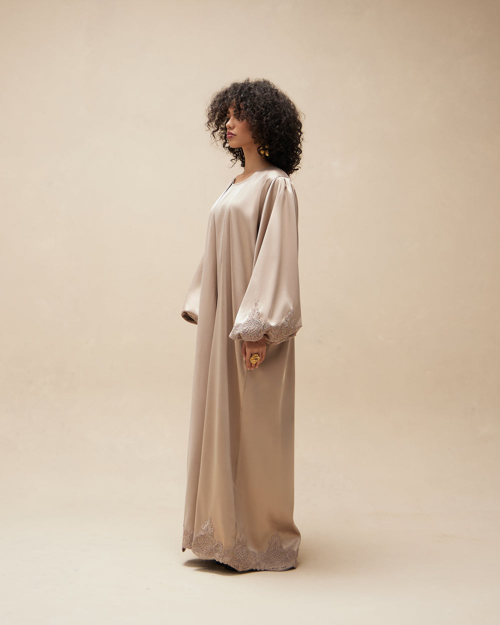 Ensemble Abaya Kanu - Beige