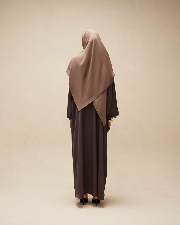 Ensemble Abaya Lafiya - Marron
