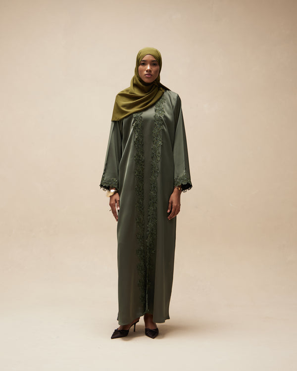 Ensemble Abaya Lafiya - Vert