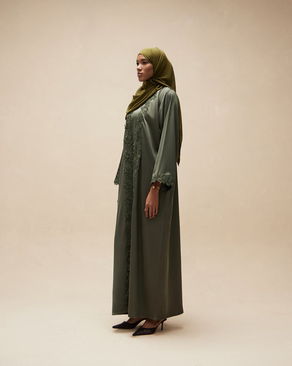 Ensemble Abaya Lafiya - Vert