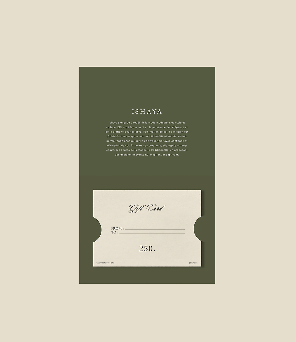 Ishaya Gift Card