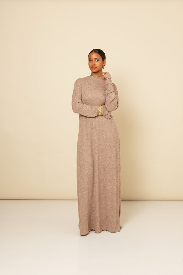 Robe Knitted Beige