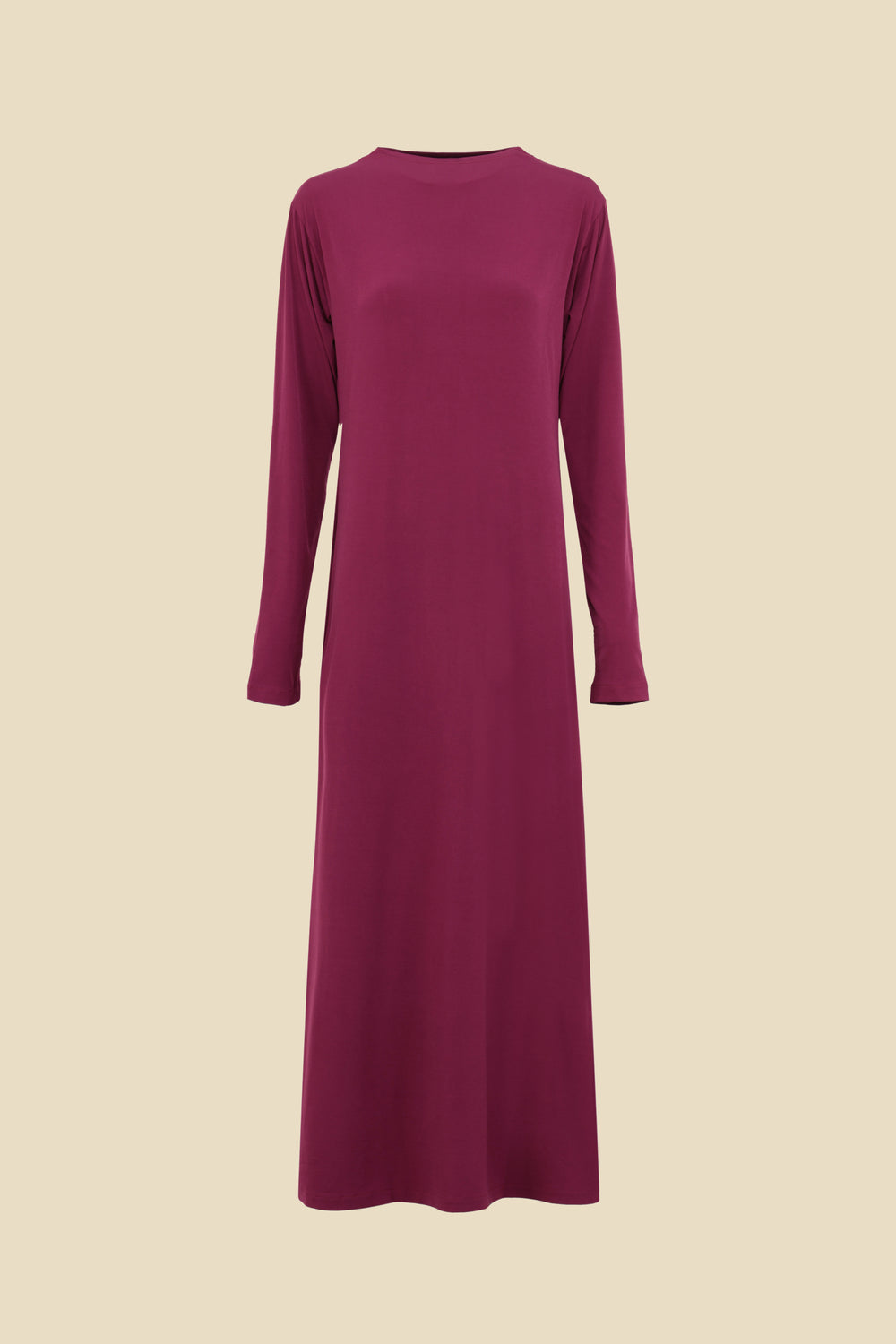 Robe Jersey Bordeaux