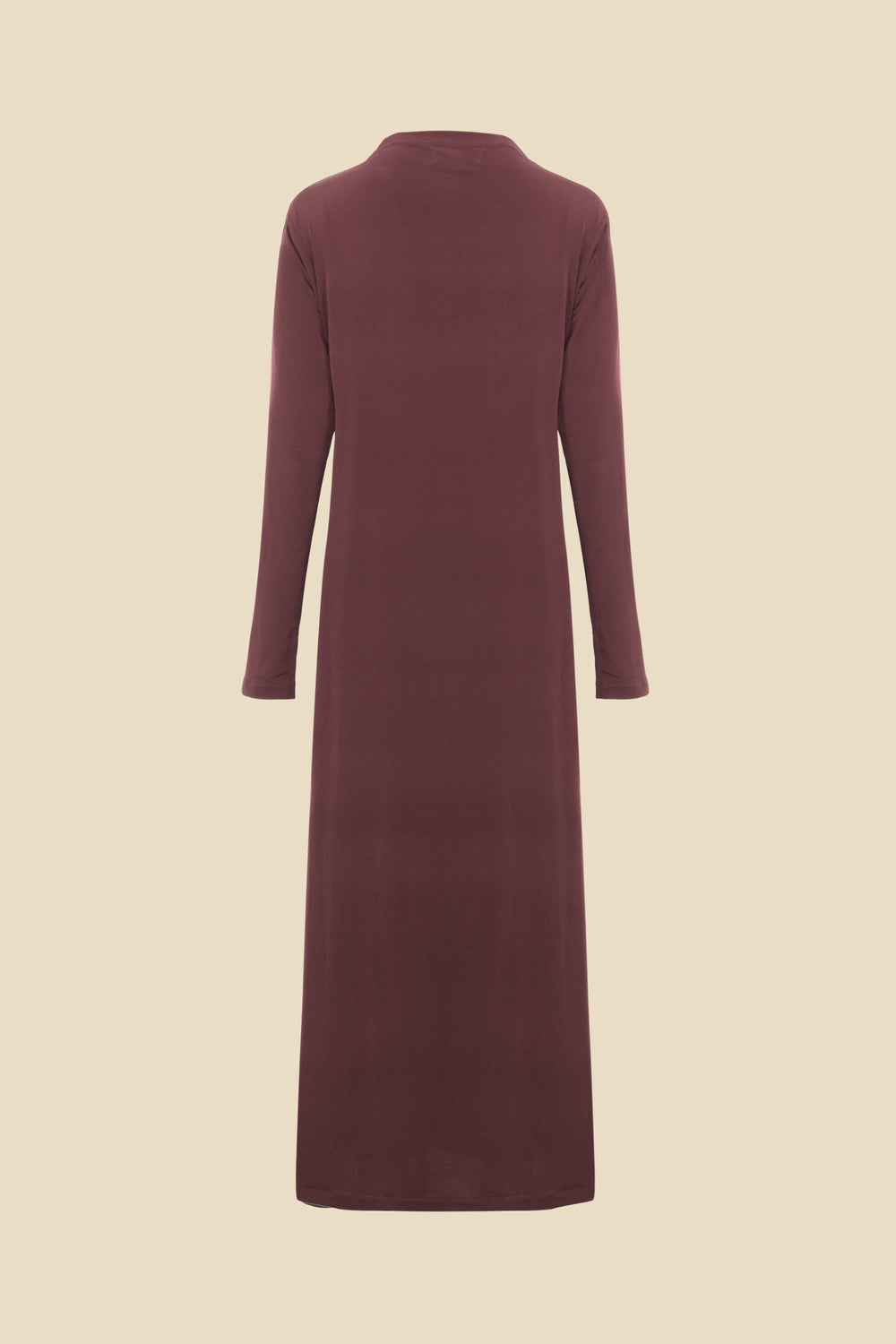 Robe Jersey Marron